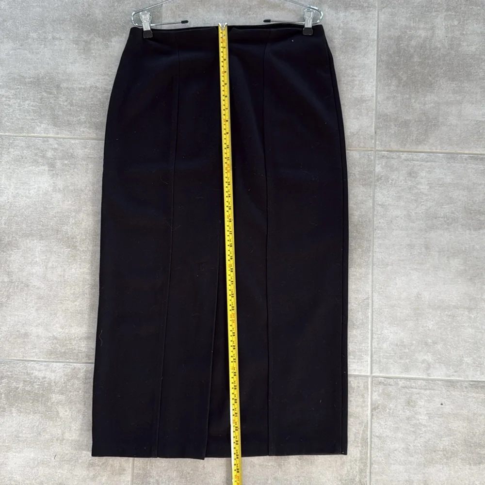 Vintage Old Navy Clothing Co. Women's Black Polyester/Rayon Pencil Skirt - 10 - Picture 8 of 10